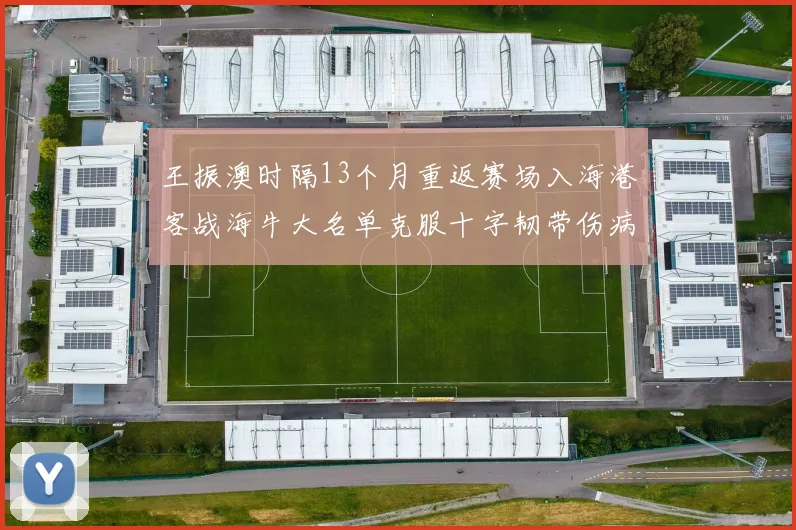 王振澳时隔13个月重返赛场入海港客战海牛大名单克服十字韧带伤病挑战